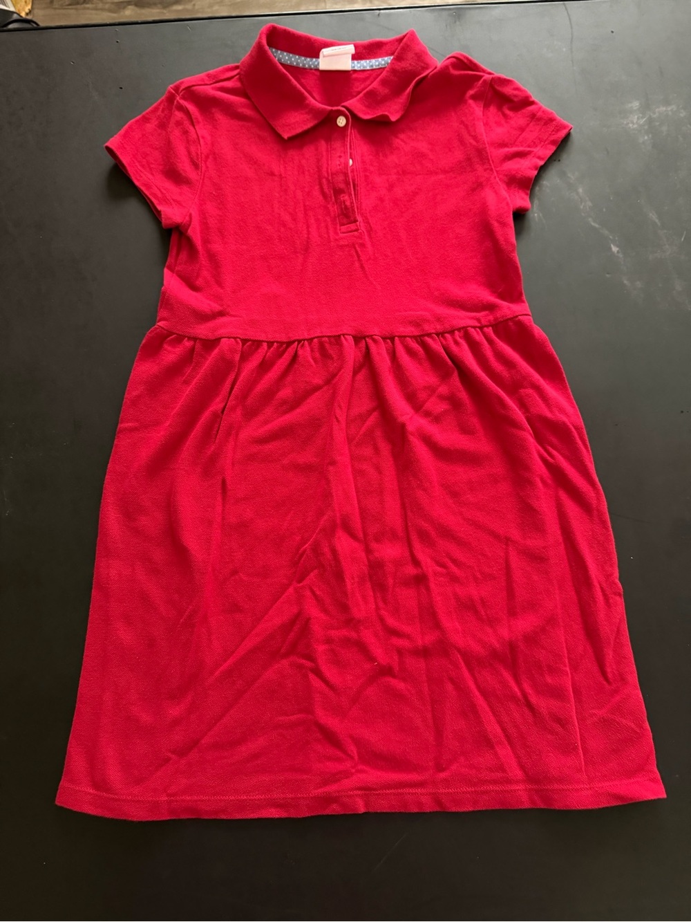 GAP Kids Girls' Polo Dress - Bright Red